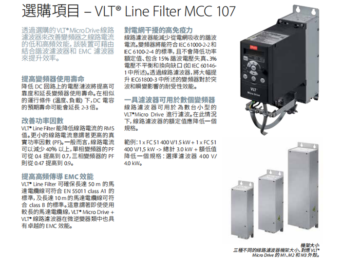 丹佛斯变频器FC51 14